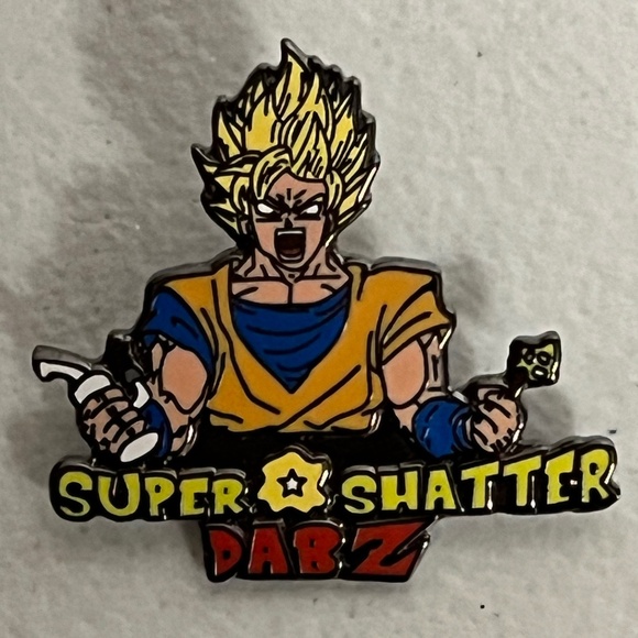 Dragonball Z Super Shatter Goku 420 Pin Yellow Hard Enamel New - Picture 1 of 7